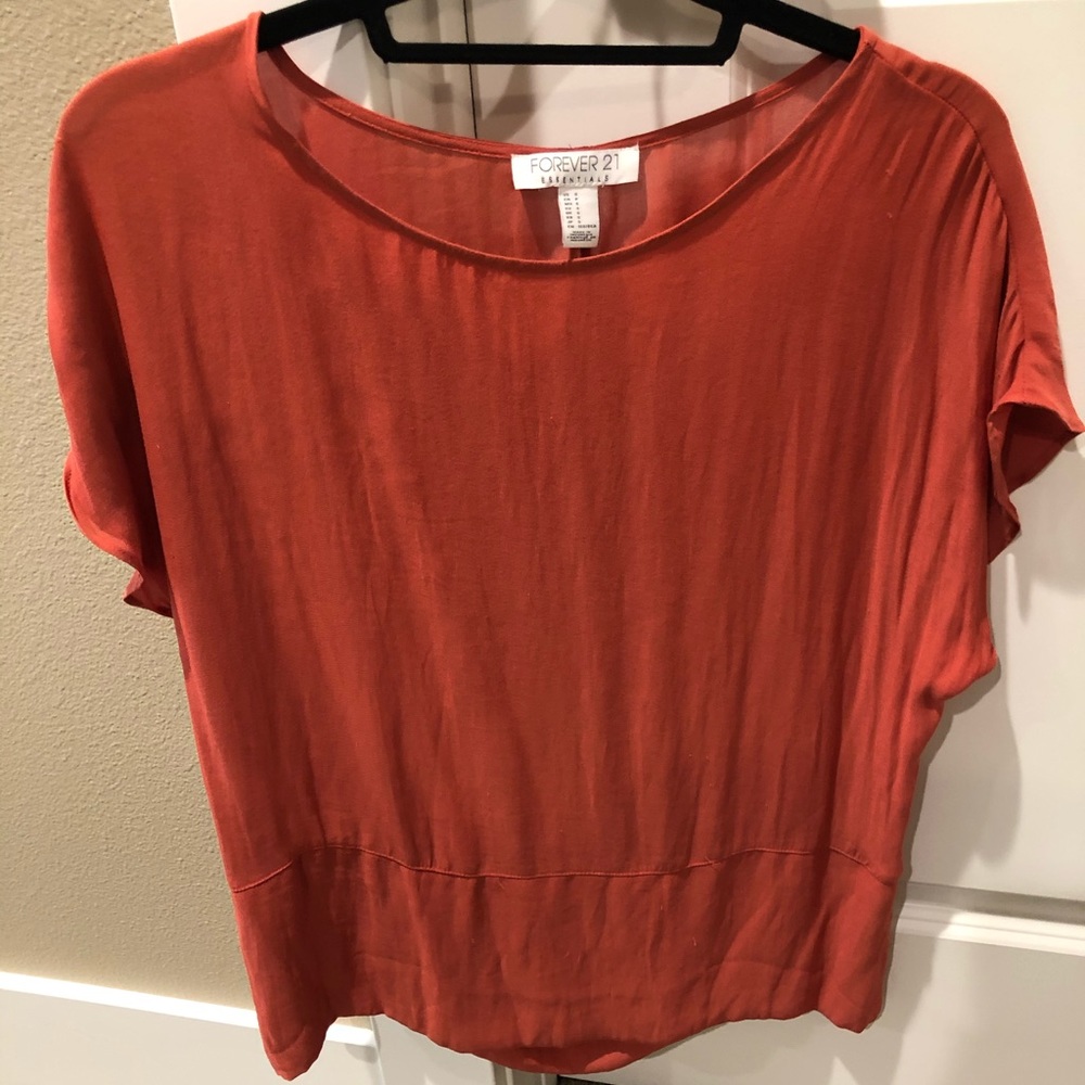 Burnt orange top